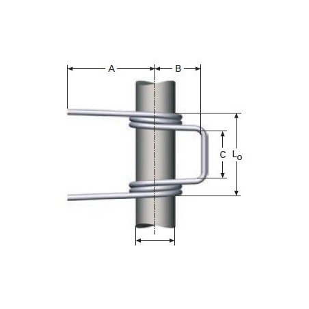 Muelle de doble torsión M07LE8535