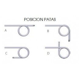 MUELLE DOBLE TORSION M07LE8544