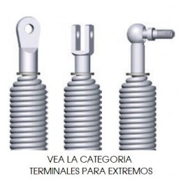 Muelle de tracción con tornillo rotativo M08LE6439