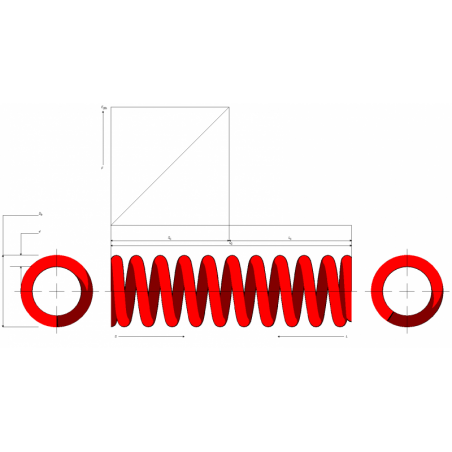 kit 2 muelles racing spring SM80-140SR