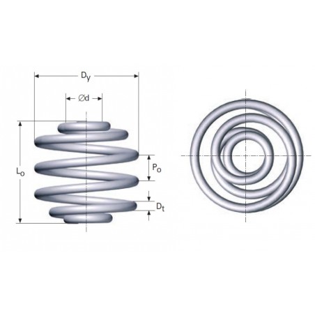 VIBRATOR SPRING M17LE8615