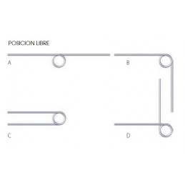 Muelle torsion s/DIN 2089 M06LE8311