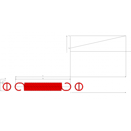 Muelle de tracción M02MCPF4631