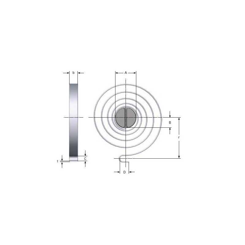 MUELLE DE RELOJ M20LE903