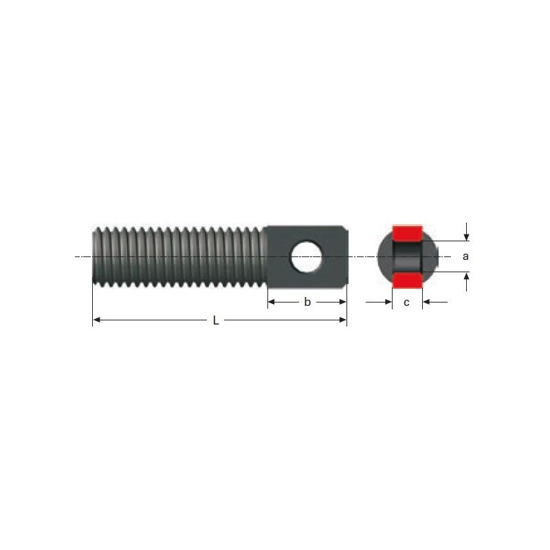 Conexión para muelle de tracción M21LE4658