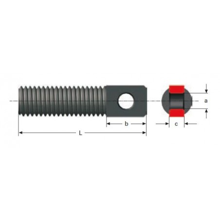 Extension spring socket M21LE4658