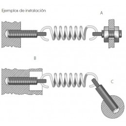 Conexión para muelle de tracción M21LE4659