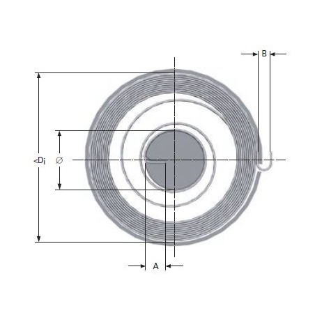 Muelle de motor M16LE8966