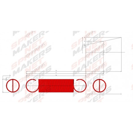 Muelle tracción M02MCPF4733