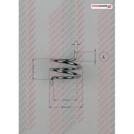 Lock lever spring M38MFPF2144