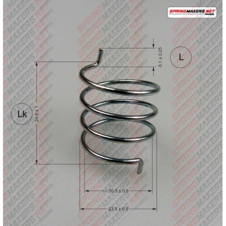 Lock lever spring M38MFPF2145