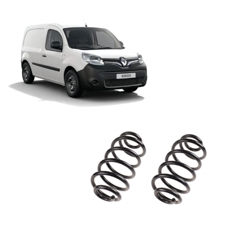 Kit de 2 muelles traseros reforzados para Renault Kangoo (4672954)