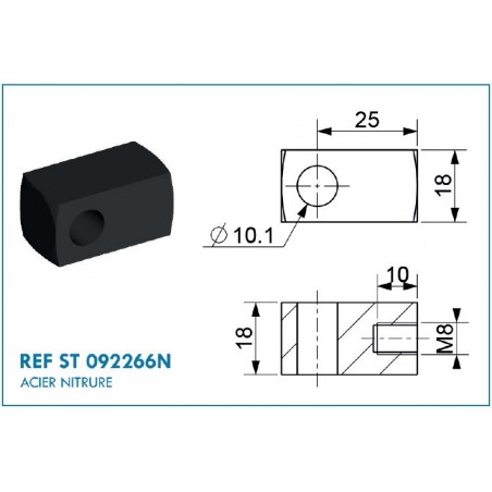 copy of Terminal de ojal para M6